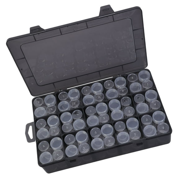 Clear Organizers Box With 15 Compartments For Efficient Sorting And Storage Of Various Small Accessories