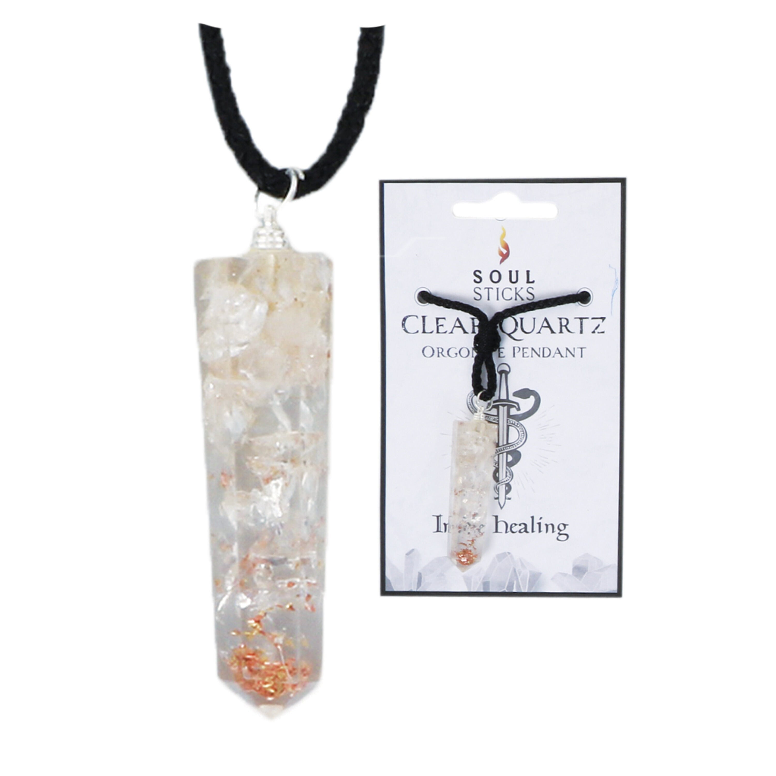 Emf crystal necklace deals