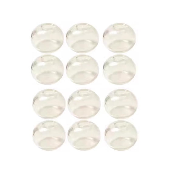 Clear OrnamentsforCrafts Clear Plastic Balls Diy Craft SuppliesandMaterials Plastic Empty OrnamentsforDiy Decorations Holiday Home Decor Packof12