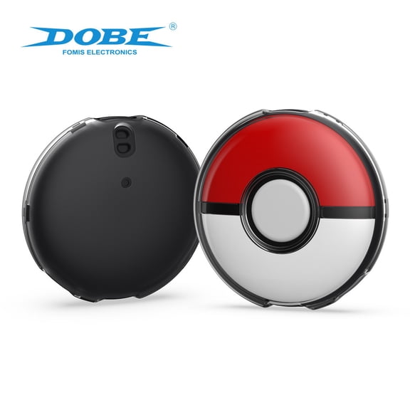 Clear PC Protective Case with Wrist Strap for Pokmon GO Plus+ Pok Ball - Shockproof Scratch-Resistant Crystal Cover, Anti-Loss Accessory