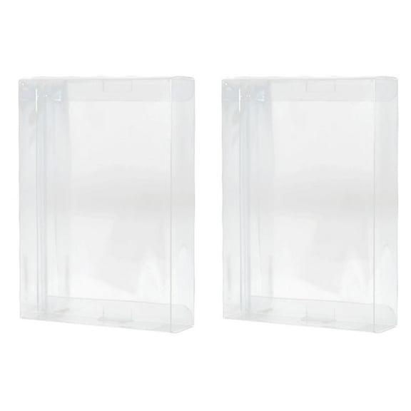 Clear PET Plastic Display Box Protector Case Sleeves Cover For N64 CIB Boxed Games Cartridge Box