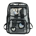 thumbnail image 2 of Pin Bag Pin Backpack, 12x6x17" Nylon Bag With Transparent 2 of 13