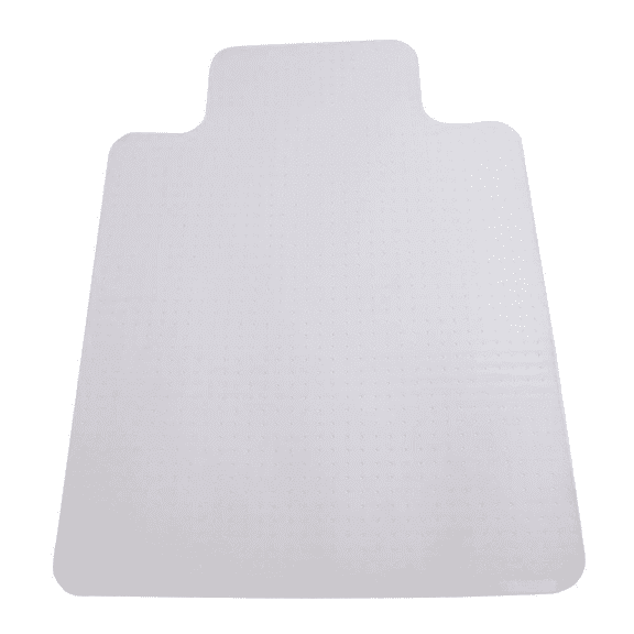 Clear PVC Hard Plastic Chair Mat for Carpet, Desk Chair Floor Protector