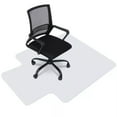 thumbnail image 1 of Clear PVC Office Chair Mat Computer Desk Chair Mat for Carpet Floor w/Extended Lip 36"x48”, 1 of 13