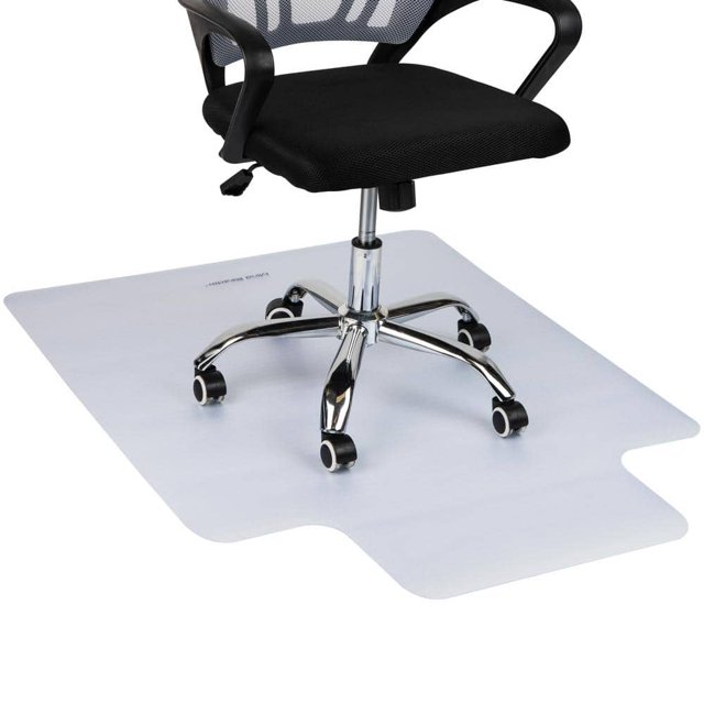 Clear PVC Office Chair Mat for Hardwood Floors Under Desk Floor