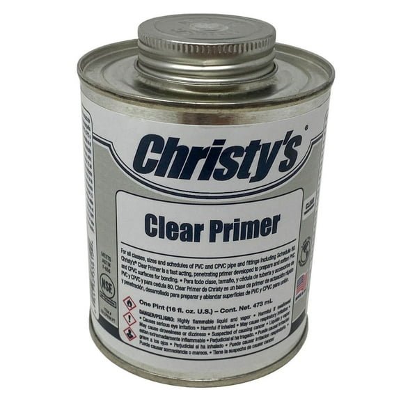 Clear PVC Primer (One Pint)