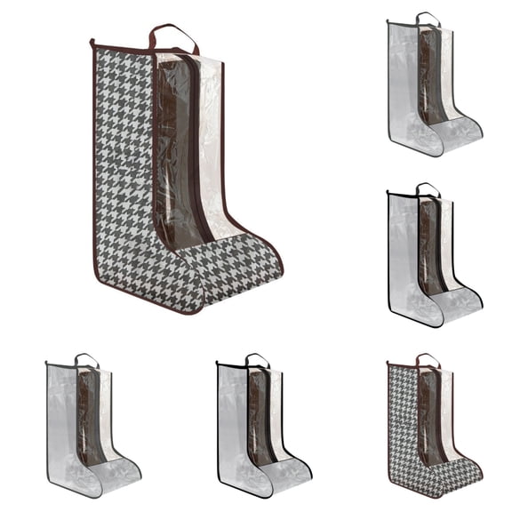 Clear PVC Shoe Storage Bag Travel Boot Organizer Transparent Dustproof Moisture Proof Protective Cover for Shoes and Boots