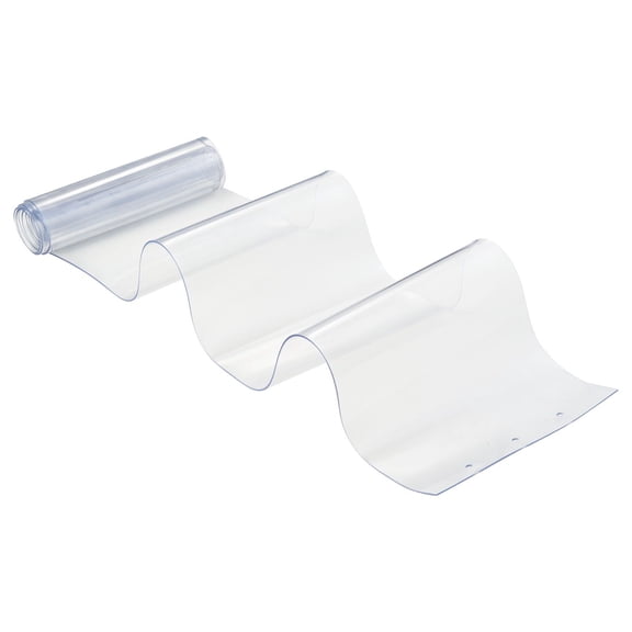 Clear PVC Strip Curtain 84x36 Inch Walk in Freezer Cooler Door 6 Strips Waterproof Plastic Warehouse Garage