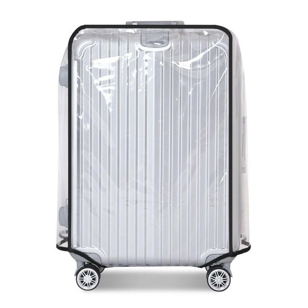 Clear PVC Suitcase Cover Protectors 28 Inch Luggage Cover for Wheeled Suitcase Clear Walmart