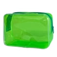 thumbnail image 1 of Clear Toiletry Pouch, Transparent Travel Makeup Bag with Zipper, 7.08" Waterproof Portable Cosmetic Organizer for Women Men, Small Pen Pouch for Purse, 1 of 5