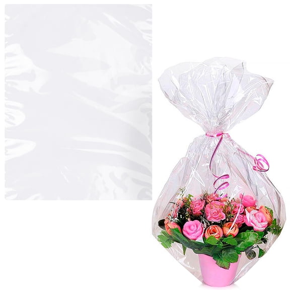 Clear Packing Bags, Open Top Poly Mailers, 1000 Count, 15 x 20 in