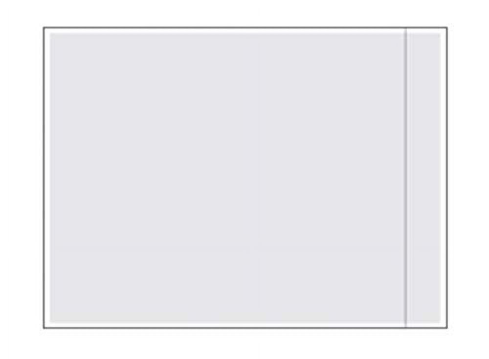 Clear Packing List Envelopes, 9.5" X 12", 2Mil Polyethylene, Tear