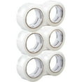 thumbnail image 1 of Clear Packing Tape, Heavy Duty Packaging Tape Designed for Moving, Packing, Shipping and Mailing, 1.88" x 63 yds, 6 Rolls, 1 of 7