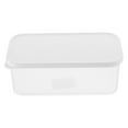 Clear Pantry Organizer Bin Reusable Food Storage Bin Refrigerator Bread