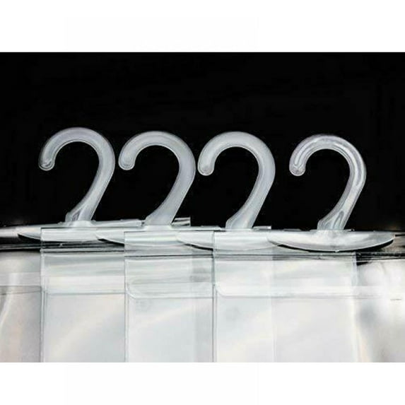 Clear Parking Placard Holder - Disabled Placard Protective Mirror Tag Holder with Larger Hanger by Tbuymax(Set of 4)