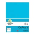 Clear Path Paper Blue Cardstock 8.5 x 11 inch 65Lb Cover 50