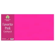 Clear Path Paper Favorites 12 x 24 inch Pink Smooth Cardstock 65Lb Cover (55 Sheets)