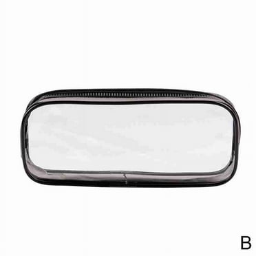 Clear Pencil Bags Exam Pencil Cases Waterproof Zippered Bags Nice Pouch R7Z7
