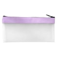 thumbnail image 1 of Clear Pencil Pouch, Ongmies Resistant Pencil Bags with Smooth Zipper, Multipurpose Clear Pouch for Stationery, Office, Travel Supplies, 1 of 9