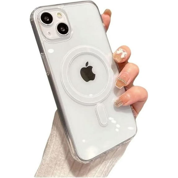 Clear Phone Case, Support MagSafe Wireless Charging, Shockproof Soft Case for iPhone 13 Pro