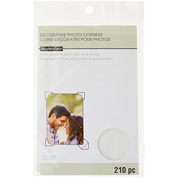 Clear Photo Corners, 12 Packs: 210 ct. (2520 Total)$$Art & Craft