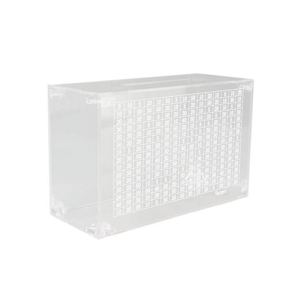 Clear Piggy Bank for Kids Adults,Clear Acrylic Piggy Bank,Adult Money Box with Counter for Savings Goal Best 5000