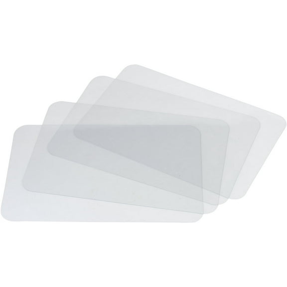 Clear Placemats, Set of 4