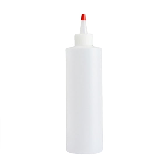 Clear Plastic 16oz Squeeze Condiment Bottle | Ketchup Sauce Container | Kitchen Restaurant Home Daily Use One Size