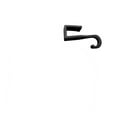 thumbnail image 1 of Clear Plastic Adhesive Hooks for Walls, Strong Load-Bearing Non-Marking Hanging Hooks for Household Organization in Black, 1 of 6