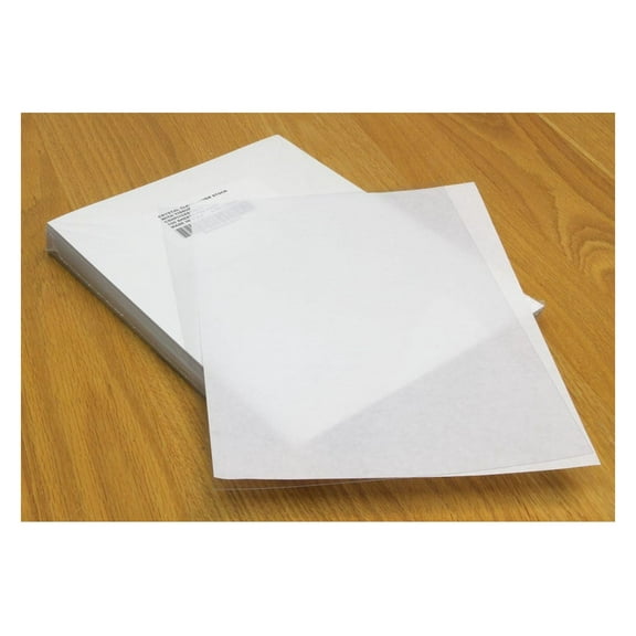 Clear Plastic Binding Covers, 10 mils Thick, 8.5 x 11 Inches, 100-Pack