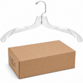 Clear Plastic Clothes Hangers 25 Pack, Wardrobe Organization - Walmart.com