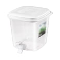 thumbnail image 1 of Clear Plastic Cold Brew Pitcher, 1 Gallon Iced Beverage Container with Lid, Reusable Water Jug for Juice, Tea & Summer Drinks, Kitchen Pantry Organizer, 1 of 4