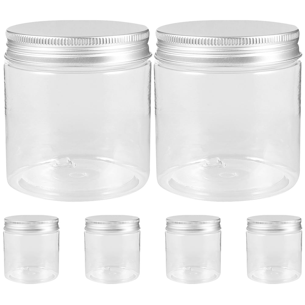 clear-plastic-containers-mini-transparent-silver-aluminum-lid-mason-jar