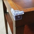 thumbnail image 1 of Clear Plastic Corner Cushions - Pack of 4, 1 of 1
