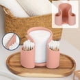 thumbnail image 1 of Clear Plastic Cotton Pad Holder Storage Box with U-Shaped Dispensing Slot, Bathroom Vanity Organizer for Cotton Rounds, Swabs and Makeup Sponges, 1 of 6