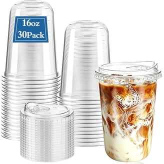 dsiposable food package with drink on bottom packaging cups smoothies and shakes DUALIE Lower Deckie - Insulated
