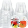 thumbnail image 1 of Clear Plastic Cups with Lids,6 oz-50 Pack Mini Parfait Cups with Dome Lids(No Hole),Disposable Party Dessert Cups for Cold Drinks,Fruit,Cupcake,Ice Cream,Snack,Candy, 1 of 7