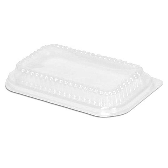 Clear Plastic Dome Lid for 1 lb. Aluminum Foil Loaf Pan #317DL