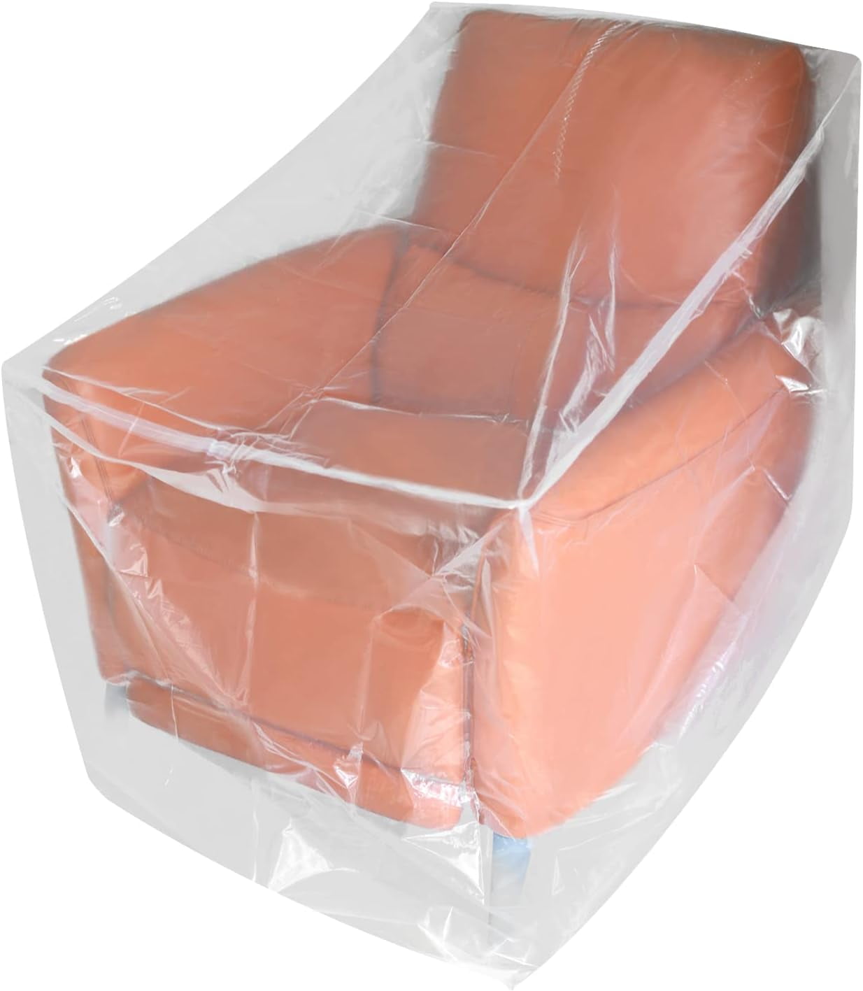 Clear Plastic Furniture Cover DustProof Moving Storage Bag for Chairs, Recliners & Moving