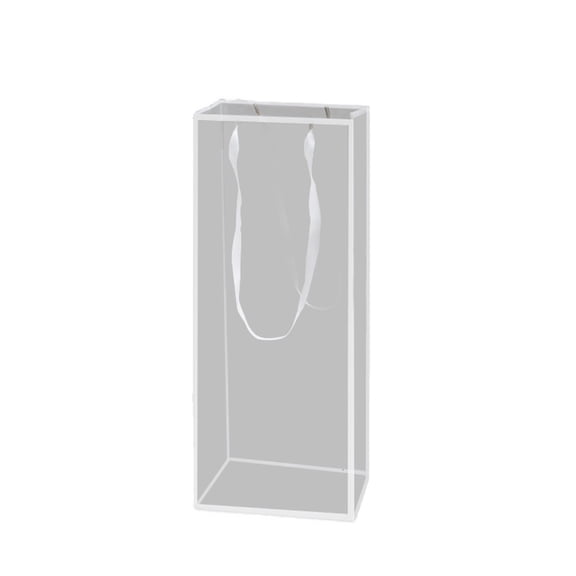 Clear Gift Box Rectangle Transparent Box for Gift Wrapping Packaging, Transparent Presents Packaging Cases for Wedding Birthday Valentine Mother's Day Father's Day