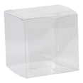 thumbnail image 1 of Clear Plastic Gift Boxes 2"X2"X2" 48 Pack, 1 of 3