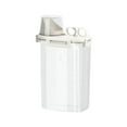 thumbnail image 1 of Clear Plastic Grain Storage Container With Pour Lid 15 Lbs Sealed Rice Bucket Kitchen, 1 of 3