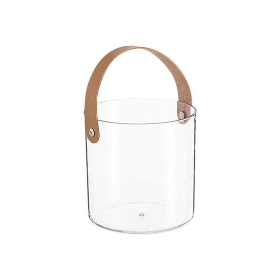 Clear Plastic Ice Bucket for Wine & Champagne Bottles | Beverage Chiller Tub for Parties, Bars & Restaurants | Portable Drink Cooler for Indoor and Outdoor Events