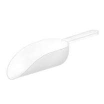 Clear Plastic Ice Scoop,Ice Scoop, Kitchen Scoop for Ice Bucket Ice, Popcorn, Coffee Beans, Flour,Ice Shovel of Kitchen Plastic Multi-function Food Shovel Bartender