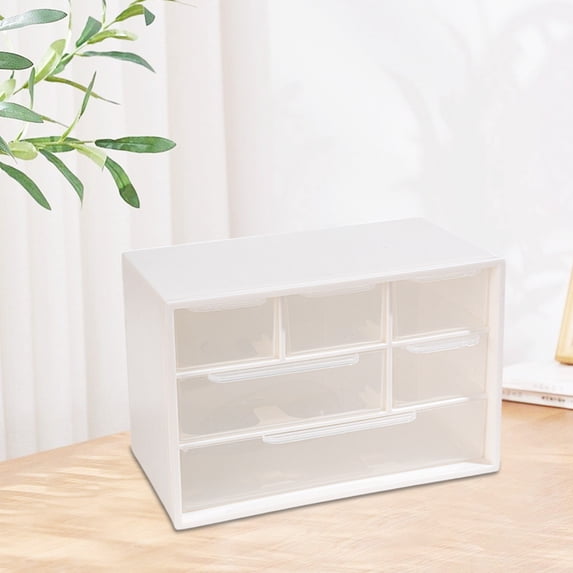 Clear Plastic Jewelry Organizer Box with Dividers 7x5x4 Inch Stackable Storage Case for Rings Necklaces Earrings Travel Desktop Counter Display