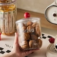 thumbnail image 1 of Clear Plastic Kitchen Storage Container, Airtight Sealed Jar, Food Grade, Fresh-Keeping Box for Dry Goods, Coffee, Grains, Snacks, Multiple Sizes, 1 of 6
