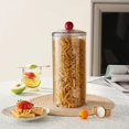 thumbnail image 1 of Clear Plastic Kitchen Storage Container, Airtight Sealed Jar, Food Grade, Fresh-Keeping Box for Dry Goods, Coffee, Grains, Snacks, Multiple Sizes, 1 of 6