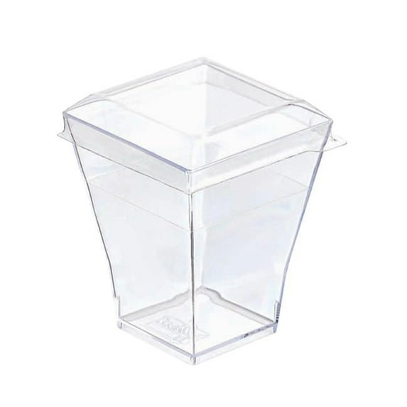 Clear Plastic Lid For All Taiti Cups - 1.7 x 1.7 In, Pack Of 600