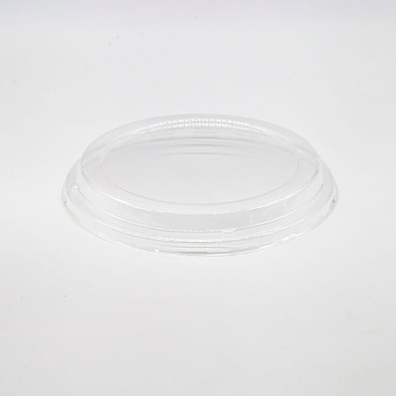 Clear Plastic Lid fit 6" Round Wooden Container 300 count box (Lid Only)