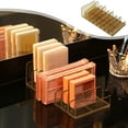 thumbnail image 1 of Clear Plastic Makeup Organizer Tray Storage Box for Eyeshadow Palettes Sunglasses Vanity Desk Drawer Organizer, 1 of 6